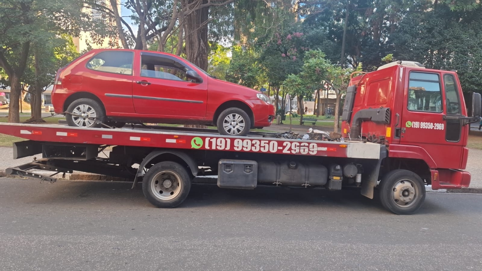 Atendimento emergencial em pátios e rodovias